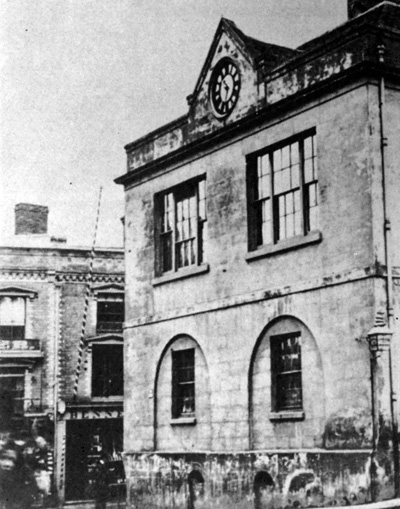 Henry Bennett Barber Shop circa 1910